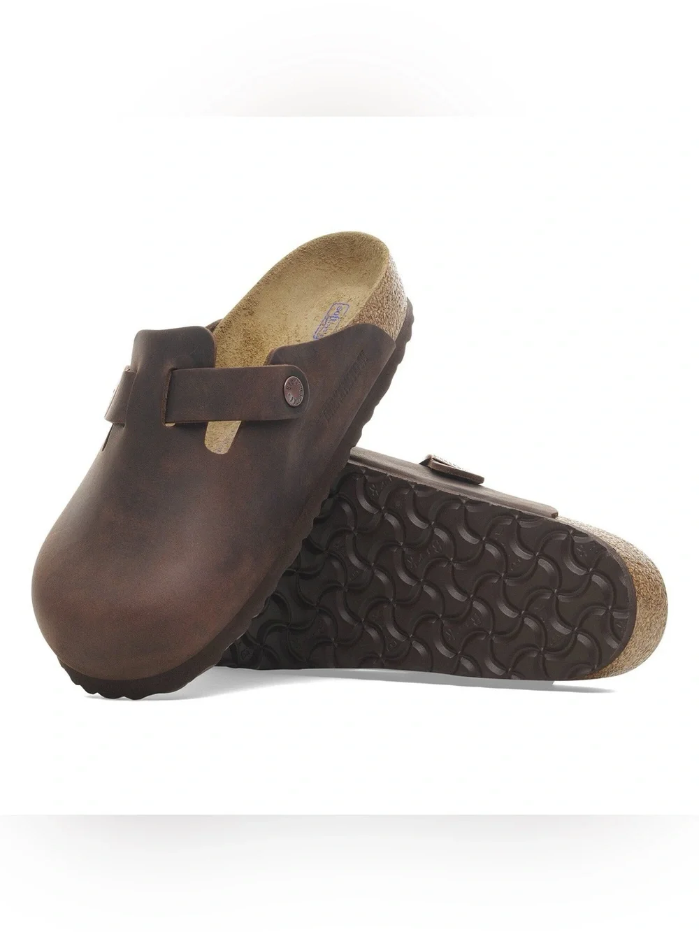 Birkenstock Brown Slip-On Clogs